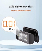 Système de surveillance de la pression des pneus universel solaire sans fil TPMS haute précision pour voiture SUV