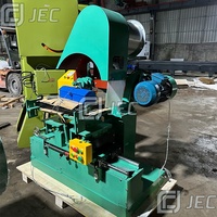 Machine manuelle/automatique de meulage et de polissage de JEC avec le cou de meule de bord de la machine de polissage de couverts et d'ustensiles de cuisine en métal