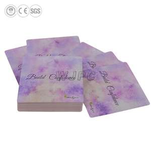 Wjpc ไพ่ทาโรต์ทำจากพลาสติกพร้อมคู่มืองานตามสั่ง - Product Image 6