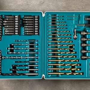 ชุดสว่านแบตเตอรี่และดอกไขควง 75 ชิ้นในกล่องแข็งสำหรับงานซ่อมแซมบ้าน - Product Image 1