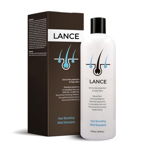 Champú <span class=keywords><strong>Vegano</strong></span> para la Caída del Cabello de Marca Privada, <span class=keywords><strong>Bloqueador</strong></span> de DHT, Estimula el Crecimiento del Cabello, Champú con Biotina para el Crecimiento del Cabello - Product Image 1