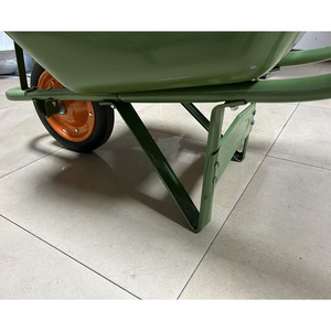 WB2203 58L Gerobak Dorong Galvanis untuk Industri dan Kebun, Gerobak Dorong Tugas Berat, Gerobak Dorong Konstruksi - Product Image 5