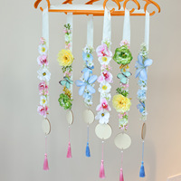 Nouvel ensemble de 2026 têtes de fleurs artificielles personnalisables pour couronnes et colliers de fleurs DIY, fleurs de saison pour la saison des diplômes et la décoration de mariage, vente en gros
