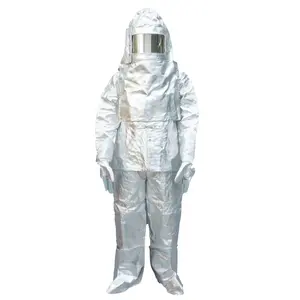 Aluminized Fire Radiation Proof Suit