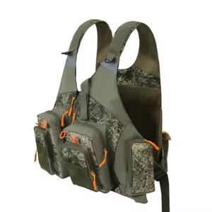 Chaleco de Seguridad Portátil, Informal, para Exteriores, con Múltiples Bolsillos, de Malla Transpirable - Product Image 2