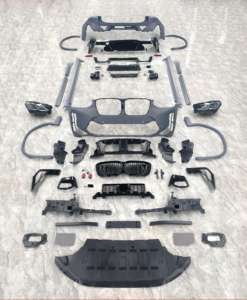 Kit de carrocería a <span class=keywords><strong>precio</strong></span> de fábrica para <span class=keywords><strong>BMW</strong></span> <span class=keywords><strong>X4</strong></span> G02 2018-2021 actualización a <span class=keywords><strong>2022</strong></span> + X4M G02 LCI parachoques de coche LED faro montaje accesorios de coche - Product Image 2