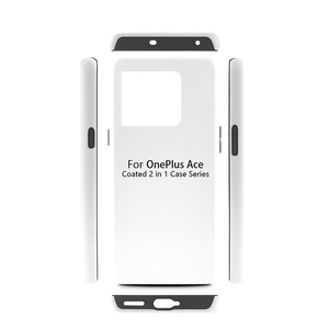 Tùy chỉnh 2 trong 1 tráng 3D truyền nhiệt Trống Điện thoại di động Trường hợp đối với OnePlus <span class=keywords><strong>ACE</strong></span> thăng hoa in - Product Image 2