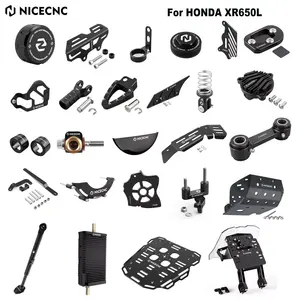 NiceCNC - Piezas de Repuesto de Aluminio CNC para Motocicleta, Accesorios para <span class=keywords><strong>Honda</strong></span> XR650 XR650L XR650R <span class=keywords><strong>XR</strong></span> <span class=keywords><strong>650</strong></span> R <span class=keywords><strong>L</strong></span>, Reposapiés para Carburador - Product Image 1