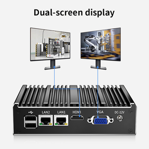 Mini PC Industrial Sem Ventilador Direto da Fábrica Intel Celeron N2840 DDR3L Dual Nics RJ45 4K Dual LAN Dual COM 6USB Com <span class=keywords><strong>VGA</strong></span> HDMI - Product Image 4