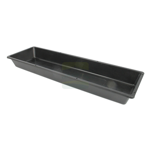 Abreuvoir pour moutons en polyéthylène résistant aux UV, noir, robuste, 1 mètre, pour l'élevage et l'utilisation en pâturage - Product Image 6
