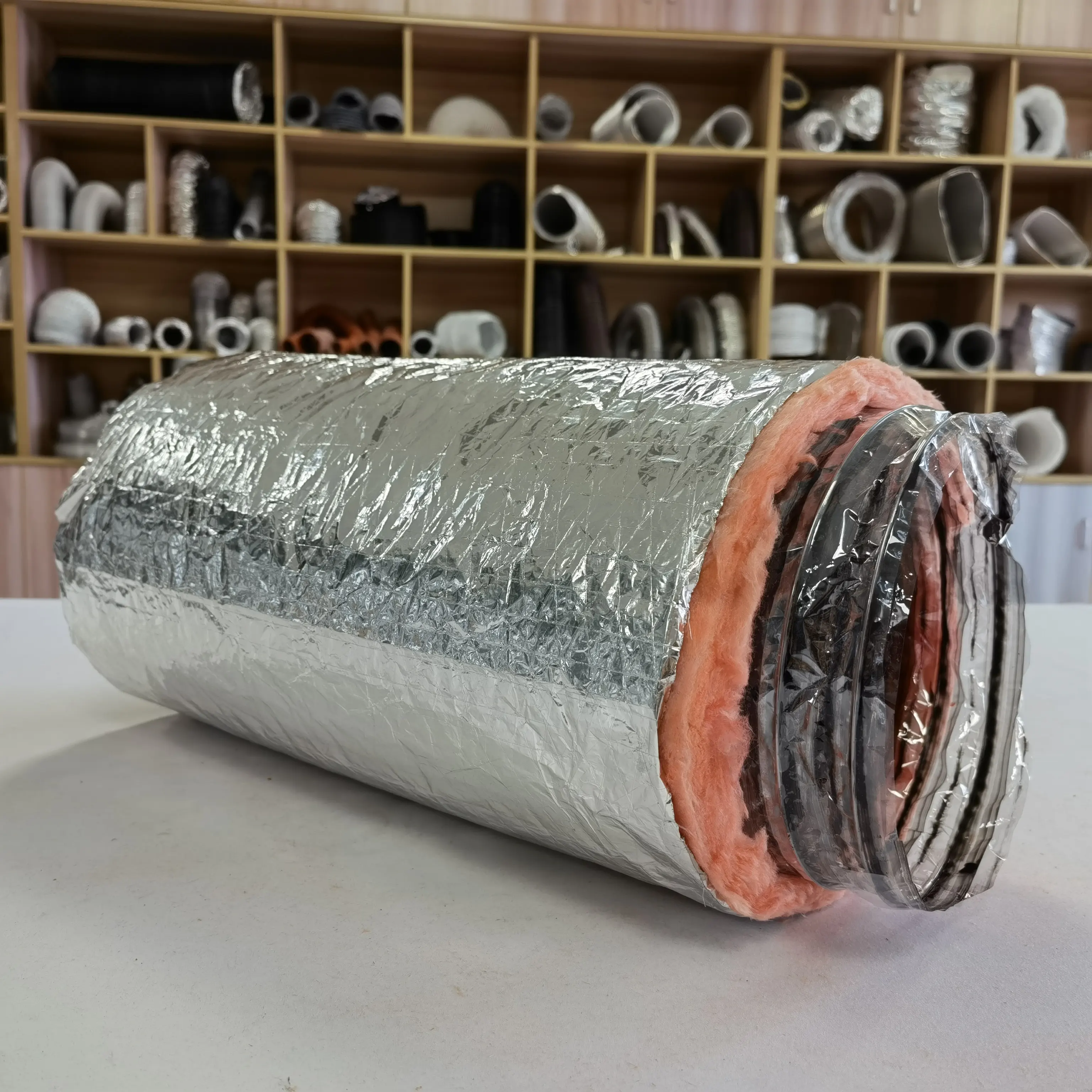 R8 Duct Insulation hvac systems Insulated Flexible Duct for Central Air Conditioning