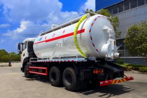 TIANLONG KL 6x4 Sewer Tanker Truck Cummins 320HP 18-22CBM Tank Optional Imported Vacuum Pump Custom Export Sewage Vacuum Truck - Product Image 6