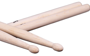 Baguettes de batterie 5A en bois d'érable et de hickory pour débutants, pour caisse claire et batterie jazz, accessoires durables pour enfants - Product Image 4