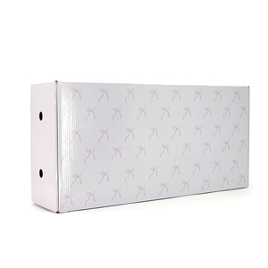 Fabricant de boîtes d'expédition en carton ondulé pour fleurs, boîte à fleurs pliable écologique pour l'emballage de bouquets et de cadeaux - Product Image 3