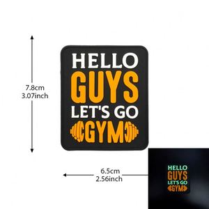 Parche Adhesivo para Mochila de Equipo de Exterior Cross-Border Fitness, No Pay No Return, Morale Medal Magic Temper - Product Image 6
