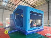 Grand château gonflable en PVC pour l'extérieur et l'intérieur, château gonflable à pattes, trampoline pour enfants et adultes, aire de jeux avec toboggan à vendre