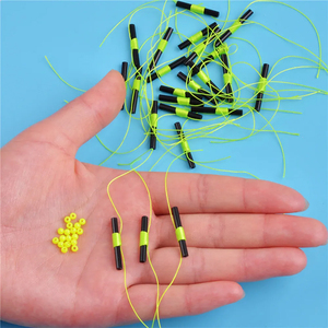 50 pièces Bobber s'arrête pour flotteurs de pêche Slip Bobber <span class=keywords><strong>bouchon</strong></span> pour pêche Bobber <span class=keywords><strong>bouchon</strong></span> flottant pour matériel de pêche en eau salée - Product Image 3