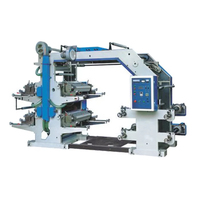 Machine d'impression flexographique numérique pour étiquettes, gobelets en papier, sacs en plastique, impression flexo 3/4 couleurs, prix