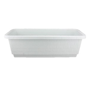 Jardinera Rectangular Extra Grande de Plástico Transpirable y Duradero para Patio Familiar, Balcón, Maceta, Caja de Plantación, Fábrica - Product Image 1