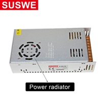 Alimentation à découpage 12V 110/220V vers 12V CC 400W 12A à sortie unique pour usage industriel, transformateur LED