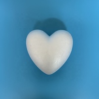 Figurine en forme de cœur en mousse polyfoam artificielle, utilisée pour les cadeaux de Noël, la Saint-Valentin, les mariages et les accessoires photo