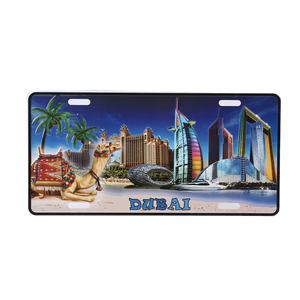 Máquina de grabado de placa de matrícula turística con logotipo 3D de diseño personalizado, recuerdos de coche de aluminio - Product Image 4