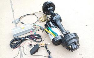 1:50ลดมอเตอร์ลอยเต็มรูปแบบ8ตัน60V/72V 3000W เกียร์ส่งกำลัง1:100เกียร์ไฟฟ้าสี่ล้อรถเพลาล้อหลัง - Product Image 3