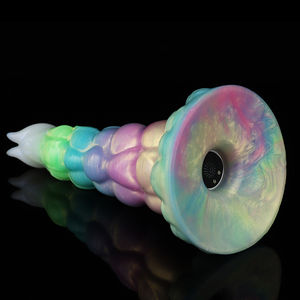 Large Glans Glow Fantasy Dildo Super Soft Woman's Sex <strong>Toy</strong> &amp; Vibrator for Couples &amp; <strong>Lesbian</strong> Women - Product Image 4