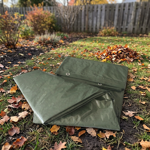 Vietnam Manufacturer Light Duty <b>Tarp</b> Polyethylene Coated Double Faced Plain Waterproof for covering in agriculture - Product Image 1