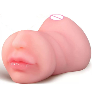 Masturbateur masculin 3 en 1, vagin réaliste, anus serré, 100% imperméable, sensation de toucher réel, TPE souple, léger, pour hommes - Product Image 5