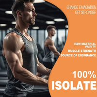 Protéine de lactosérum isolée en poudre, 1 kg, haute teneur en protéines, pour la force musculaire et la remise en forme, nutrition sportive, offre exclusive pour l'exportation