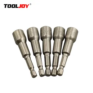 Tooljoy 3/16 1/4 9/32 5/16 11/32 3/8 7/16 In Hex Shank Quick-Change Power Inch Moer Driver Bits