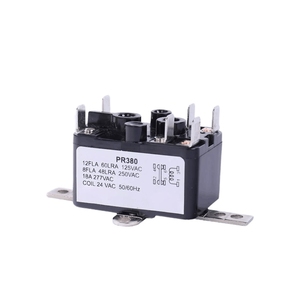 รีเลย์อุตสาหกรรม PR3 ซีรีส์ 25A 24V 120V 240V 277V HVAC รีเลย์นิรภัยไฟฟ้าขนาดเล็กแบบ PCB Coil - Product Image 1