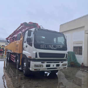 Camions de pompe à béton Isuzu Sany 37m 48m 52m d'occasion avec puissance diesel et composants du moteur de la Chine à vendre - Product Image 6