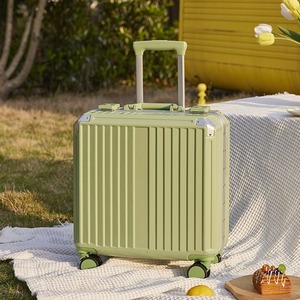 Bolsas de viaje con bloqueo de contraseña ABS para equipaje <span class=keywords><strong>sin</strong></span> <span class=keywords><strong>cremallera</strong></span> Marco de aluminio Equipaje Trolley Maleta - Product Image 4