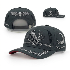 Gorras de Béisbol Estructuradas de 6 Paneles con Logotipo Personalizado, Bordado 3D, Visera Curva, Color Sólido, Imagen Promocional, Gorras Deportivas al por Mayor - Product Image 1