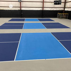 Interior Durable PVC Pickleroll Court Floor Voleibol Bádminton y Baloncesto Pickleball PVC Court Flooring - Product Image 3