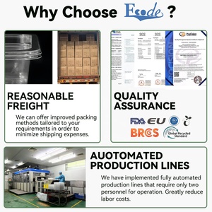 Contenitore Rotondo in Plastica per Alimenti da 70 oz, Adatto al Microonde, per <span class=keywords><strong>Hamburger</strong></span> e Sushi - Product Image 6