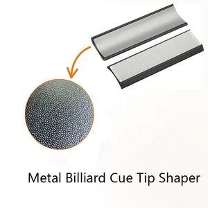 2-in-1 Metalen Biljart Snooker Keu Tip Vormgever Polijst-/Trimmer-/Schuurmachine Reparatiegereedschap Accessoire voor Biljartkeuen - Product Image 4
