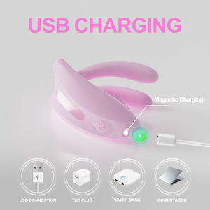 Vibrador con Diseño de Orejas de Conejo y Control Remoto para Mujeres, 10 Modos, Estimulación del Punto G y Clítoris, Juguetes Sexuales para Solteras o Parejas - Product Image 6