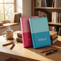 Service d'impression de livres de coloriage personnalisés, design tendance, sac à fermeture éclair sur demande, Bible anglaise version King James