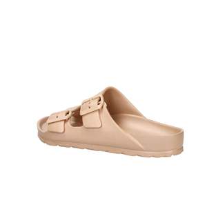 Ciabatte basse da donna Novaflex, colore argento, morbide e comode per uso interno - Product Image 3