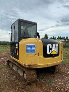 Le Japon a utilisé la mini pelle hydraulique Caterpillar 305.5E2 5.5 tonnes de petite taille d'occasion avec un poids en ordre de marche de 8 tonnes à bas prix - Product Image 2