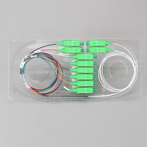Giá bán buôn FTTH <span class=keywords><strong>2x8</strong></span> 2*8 2:8 2*4 2 * N ống thép <span class=keywords><strong>mini</strong></span> loại <span class=keywords><strong>mini</strong></span>-mô-đun SC APC G657A 0.9mm sợi quang <span class=keywords><strong>PLC</strong></span> <span class=keywords><strong>Splitter</strong></span> - Product Image 4