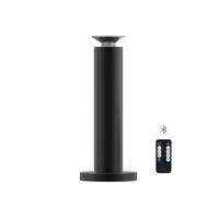 Diffuseur d'arômes personnalisé, diffuseur d'huiles essentielles sans eau, mini diffuseur d'huiles essentielles en métal pour la maison et le bureau, noir, intelligent, portable