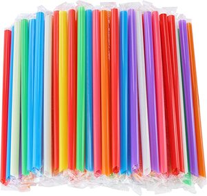 Frullato di tè a bolle di Boba avvolti in Pp Boba e bere cannucce usa e getta - Product Image 1