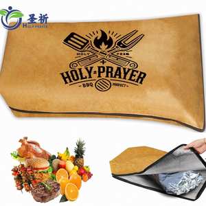 Couverture de barbecue réutilisable et isolante 2025 avec fermeture éclair, grande capacité, résistante à la chaleur, pour la cuisson à la maison, en cuisine ou en extérieur, pour la rétente de la viande - Product Image 4