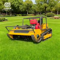 Mesin Pemotong Rumput Robot Bensin Termurah 800mm 1000mm 1200mm dengan Remote Control