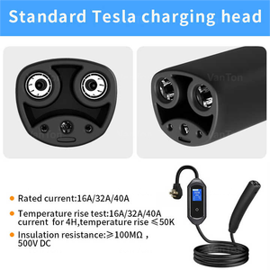 VanTon Type 2 J1772 EVSE <span class=keywords><strong>Chargeur</strong></span> portable pour la <span class=keywords><strong>maison</strong></span> 7KW 32A Mode <span class=keywords><strong>tesla</strong></span> AC Ev <span class=keywords><strong>Chargeur</strong></span> avec écran d'affichage - Product Image 5