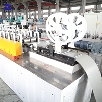 Chaîne de production de profilés métalliques entièrement automatique 380V pour le profilage à froid, durable, 0-25m/min, pour la construction